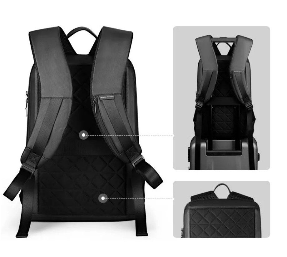 Mochila Compacta Executiva Para Notebook 15.6" Modelo Lightweight Mark Ryden