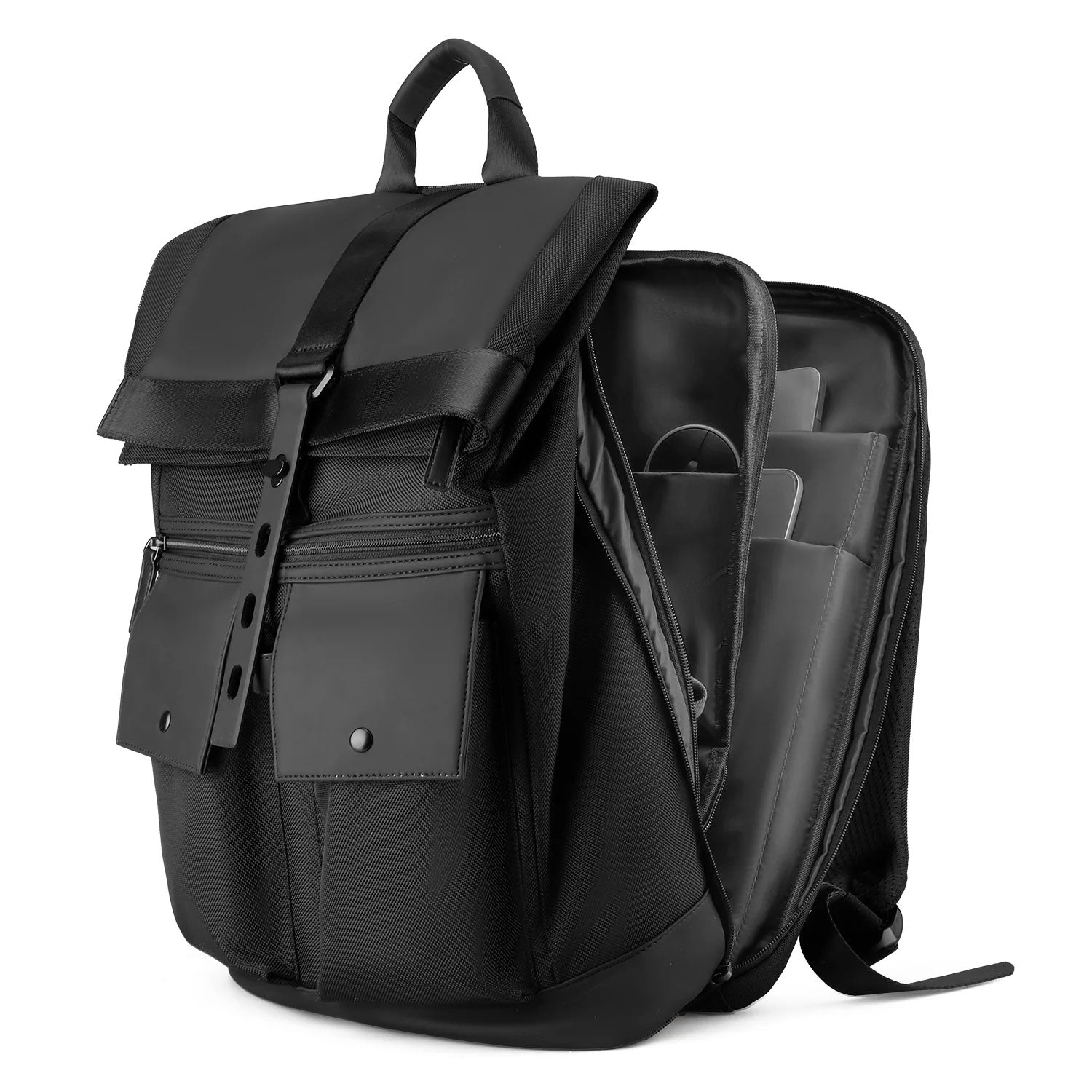 Mochila Executiva Expansível para Notebook 15.6" Modelo Onyx Edition Mark Ryden