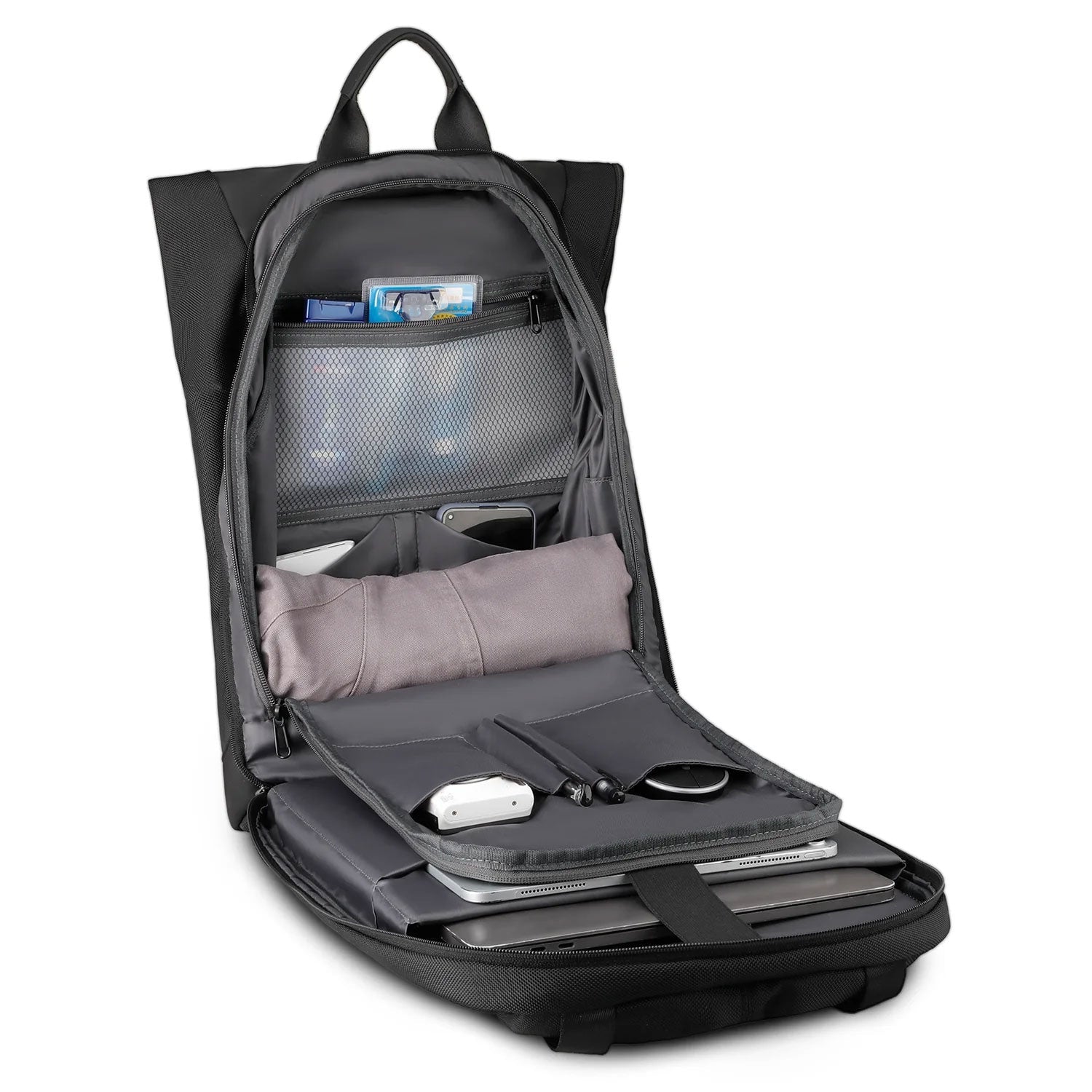 Mochila Executiva Expansível para Notebook 15.6" Modelo Onyx Edition Mark Ryden