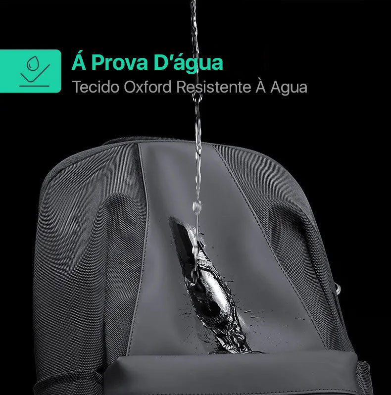 Mochila Casual Notebook 15.6' Carregamento USB Duplo Modelo Urban Explorer Pro Mark Ryden