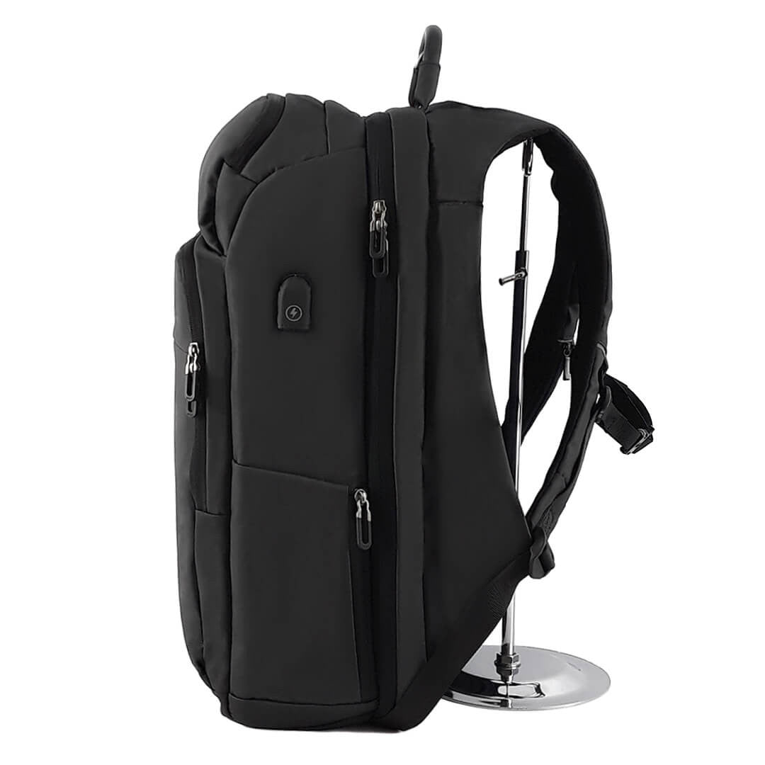 Mochila de Viagem Notebook 15"(23L) e 17" (30L) USB Antifurto Modelo Modern Business Mark Ryden + Brinde