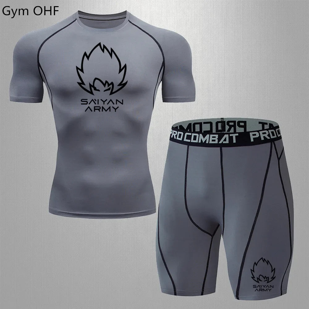 Conjunto Compressão DryFit Dragon Ball