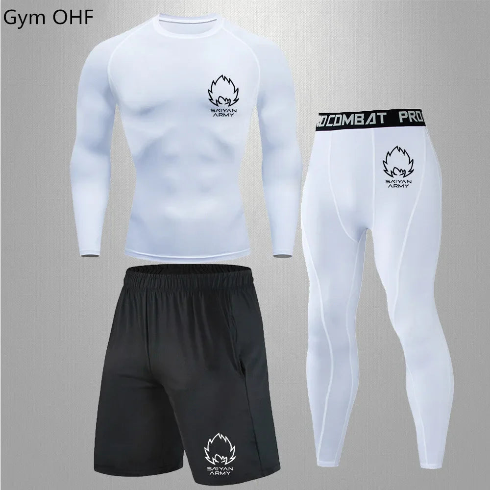 Conjunto Compressão DryFit Dragon Ball