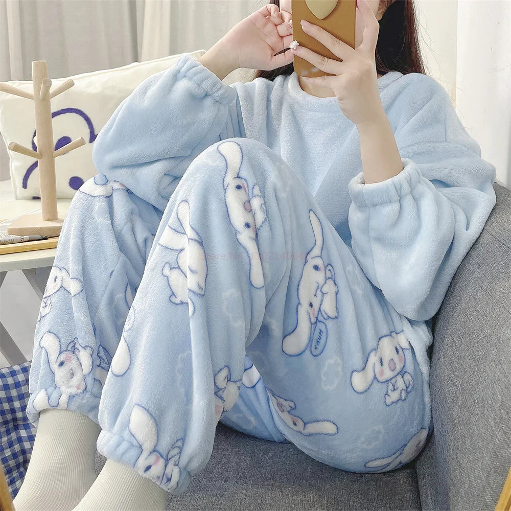 Pijama de Inverno Sanrio Sonhos Kawaii