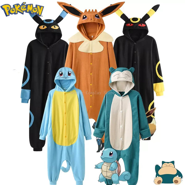 Pijamas Cosplay Adulto Pokemón Kigurumi