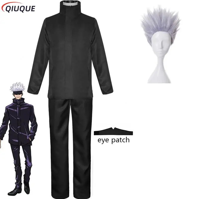 Fantasia Cosplay Adulto e Infantil Gojo Satoru