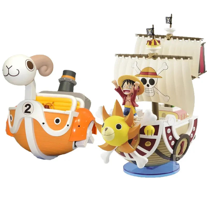 Miniaturas Sunny X Merry, Navios One Piece