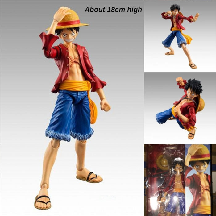 Boneco Luffy, Zoro & Ace “The Beginning”