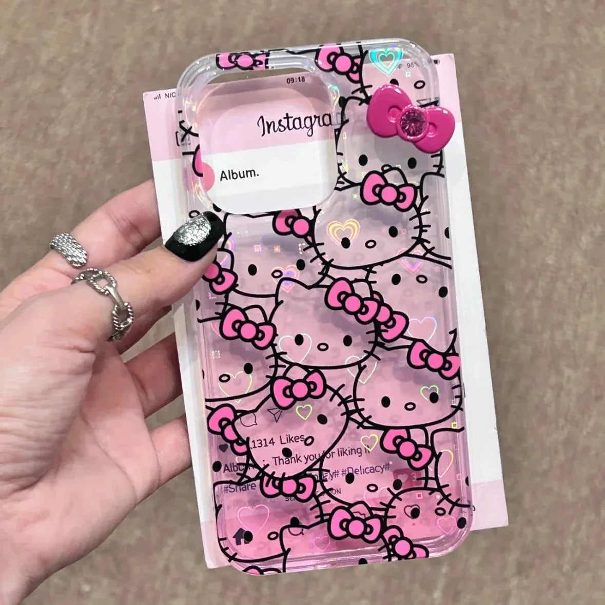 Capinha Sanrio Hello Kitty Gradient