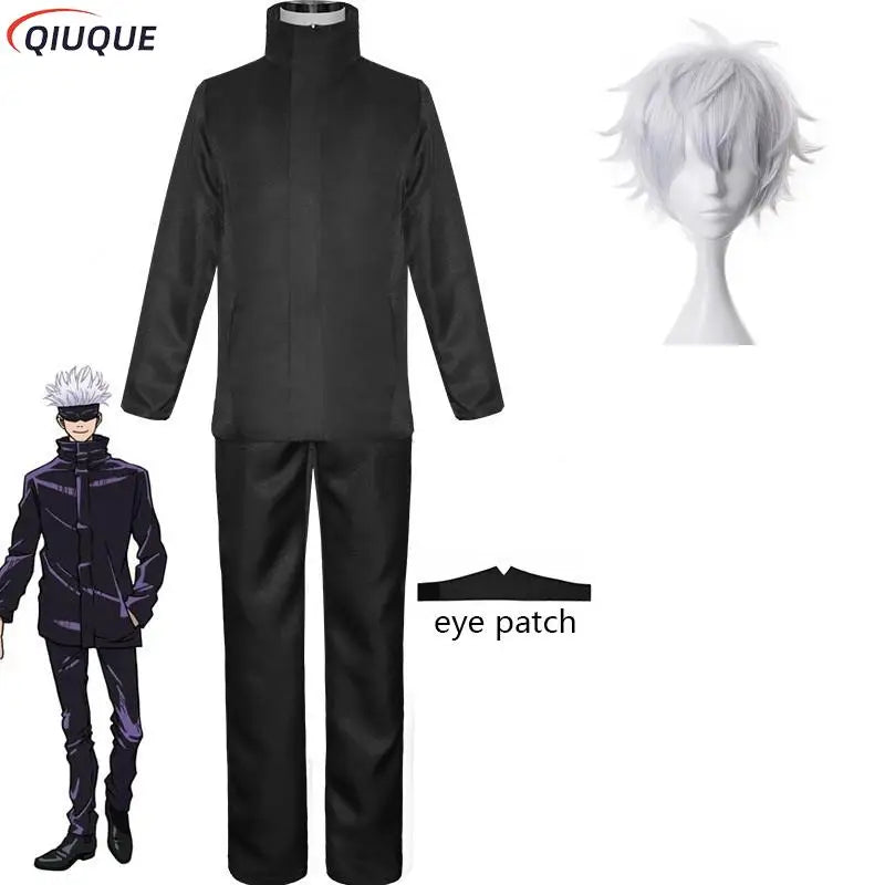 Fantasia Cosplay Adulto e Infantil Gojo Satoru