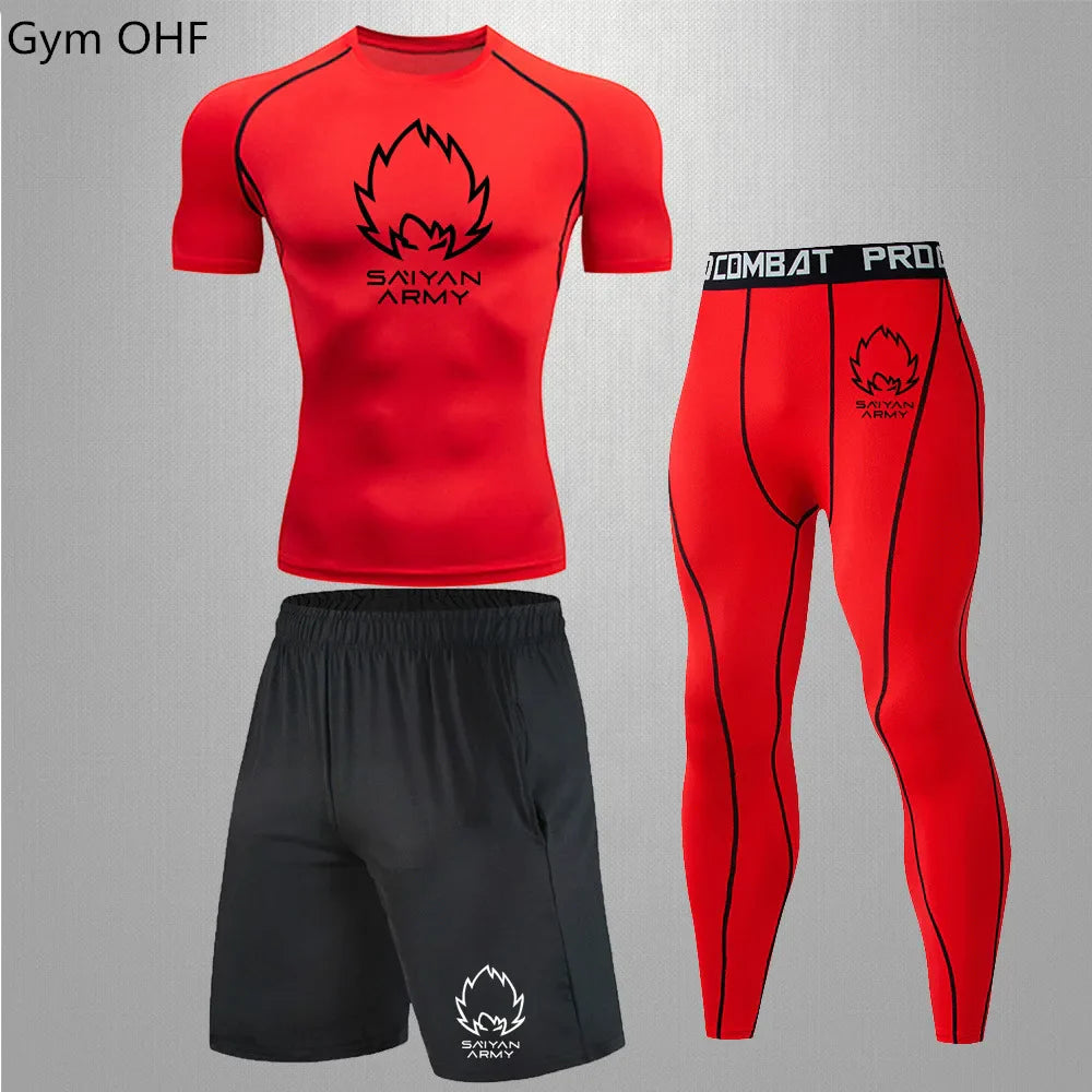 Conjunto Compressão DryFit Dragon Ball