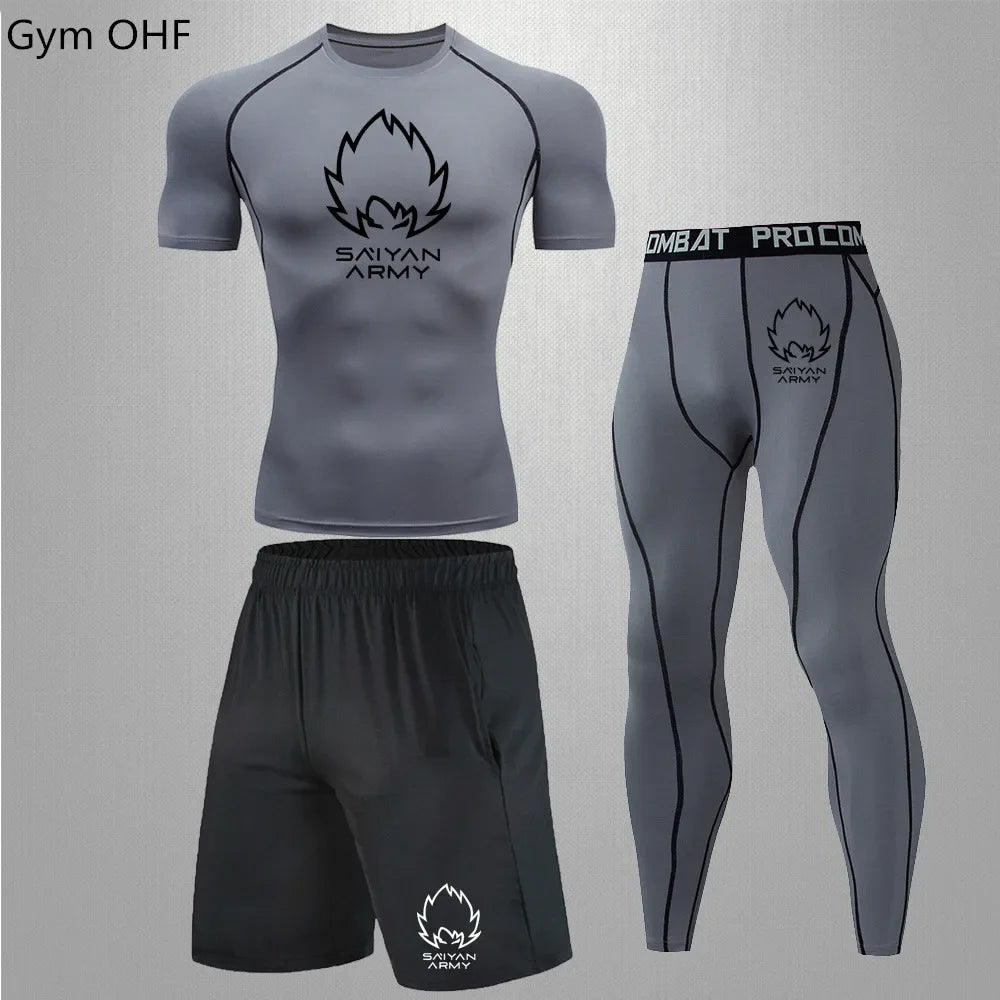 Conjunto Compressão DryFit Dragon Ball