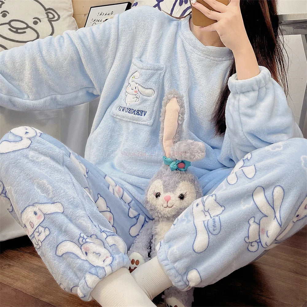 Pijama de Inverno Sanrio Sonhos Kawaii