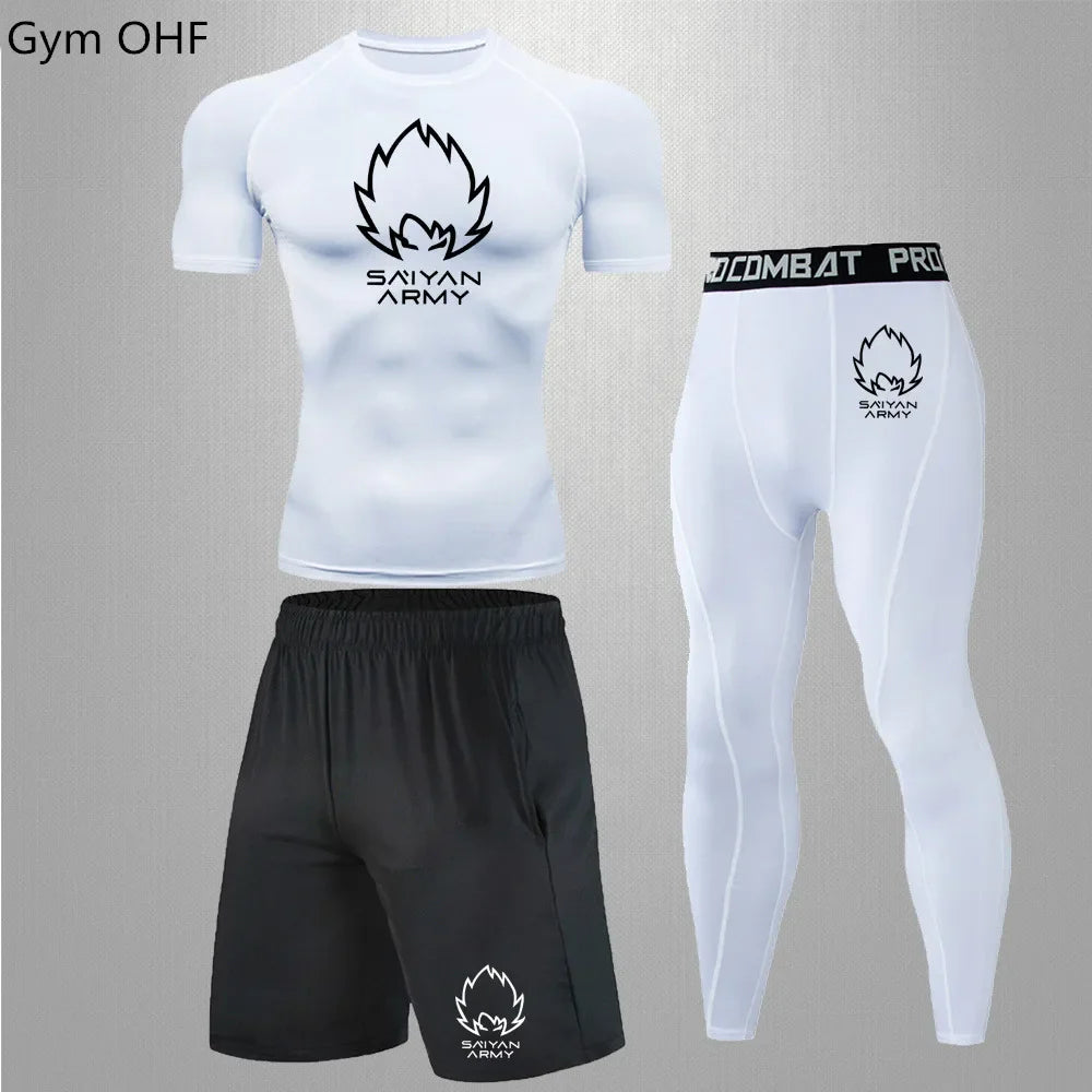 Conjunto Compressão DryFit Dragon Ball