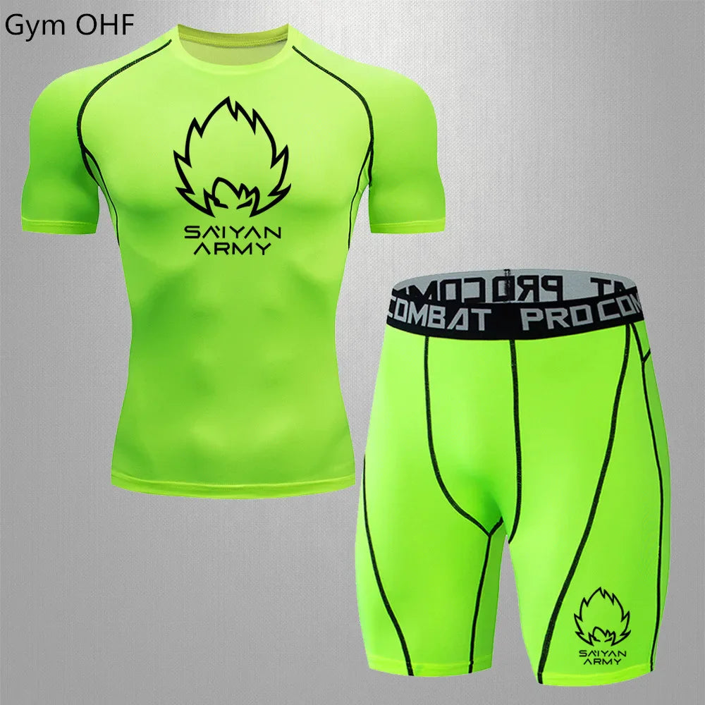 Conjunto Compressão DryFit Dragon Ball