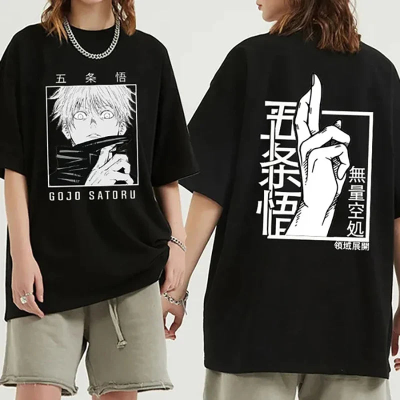 Camisa Expansão de Dominío Gojo Satoru