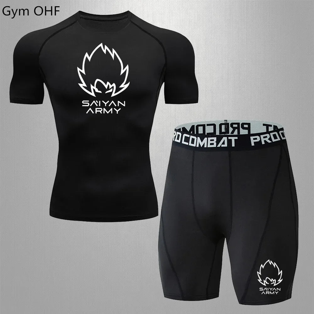 Conjunto Compressão DryFit Dragon Ball