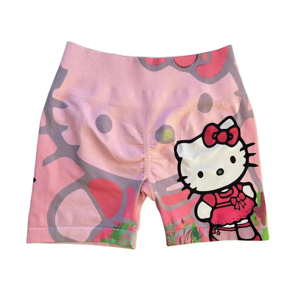 Shorts de Treino Hello Kitty Kawaii