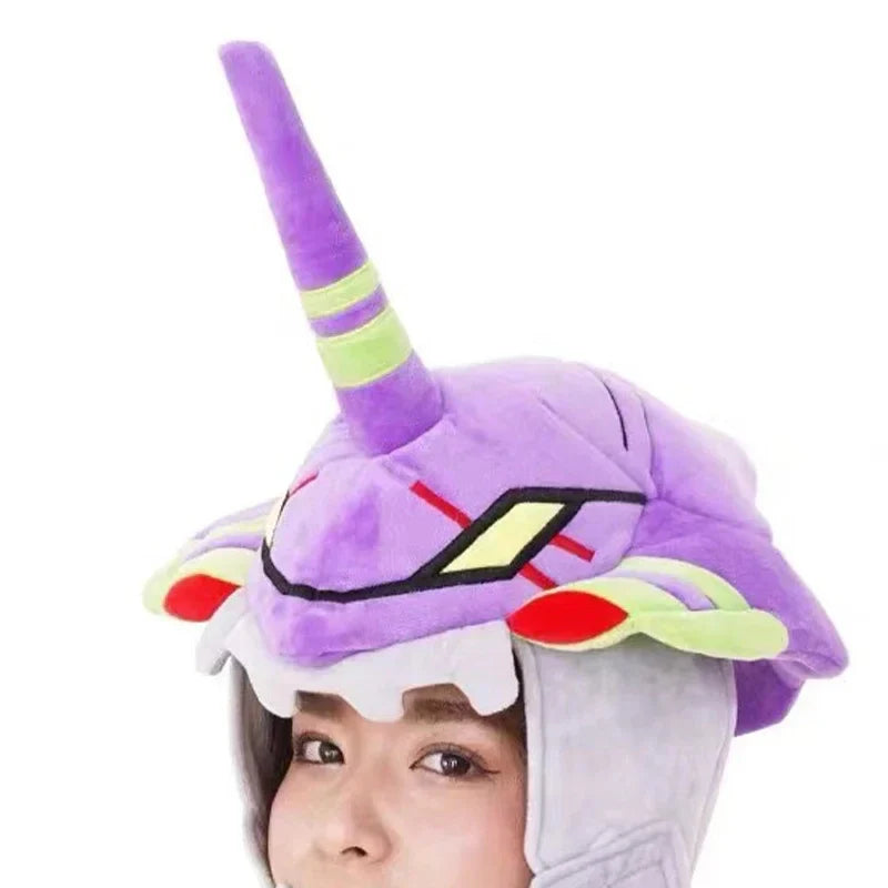 Gorro de Pelúcia Evangelion Eva01