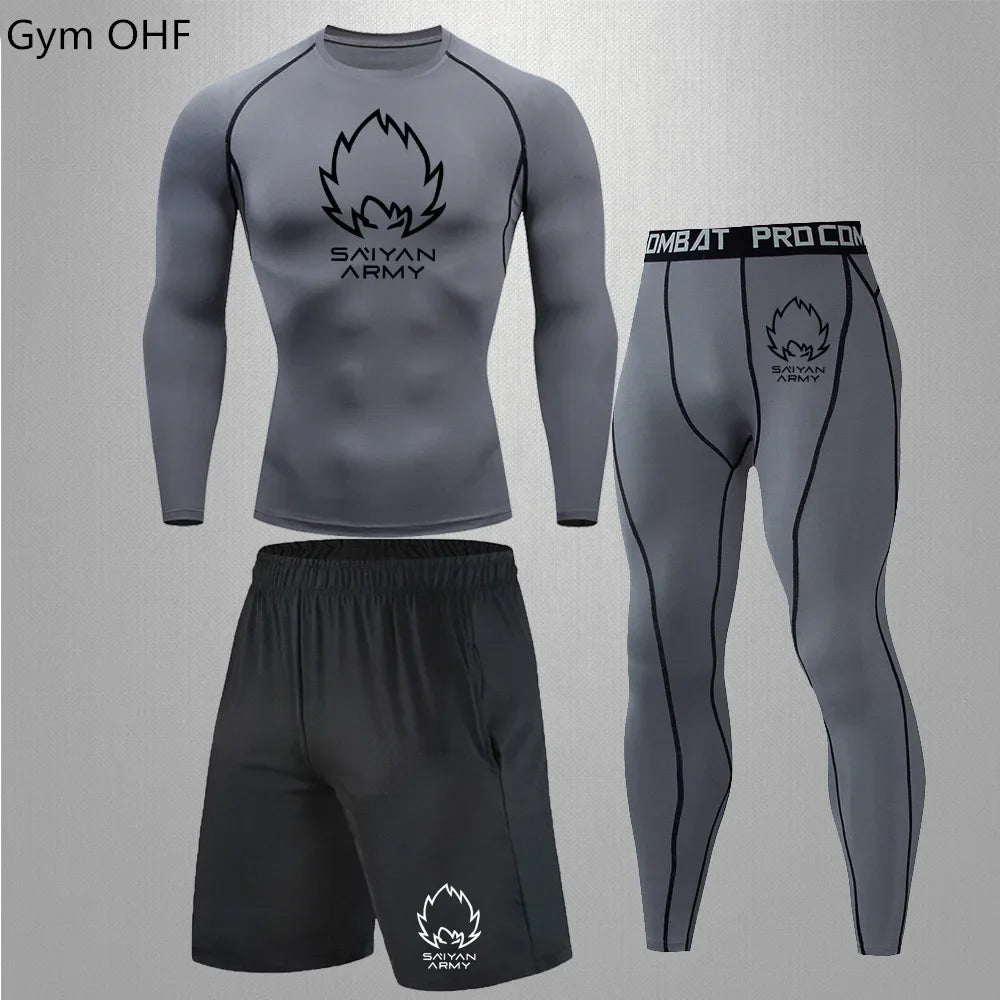 Conjunto Compressão DryFit Dragon Ball