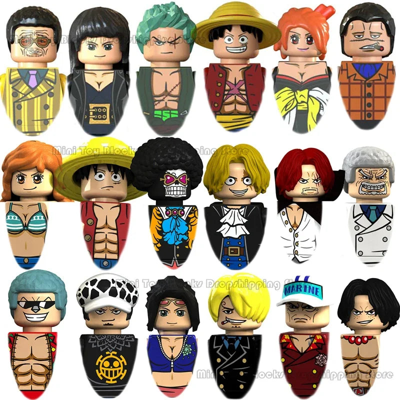 BONECOS LEGO - ONE PIECE (COLEÇÃO)