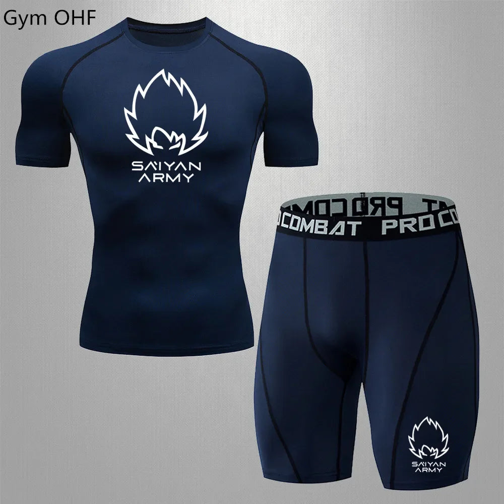 Conjunto Compressão DryFit Dragon Ball