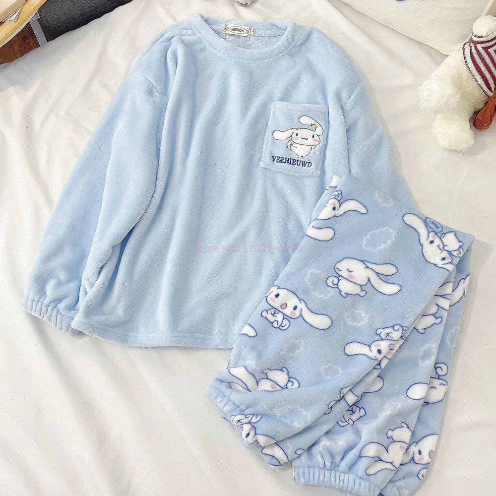 Pijama de Inverno Sanrio Sonhos Kawaii