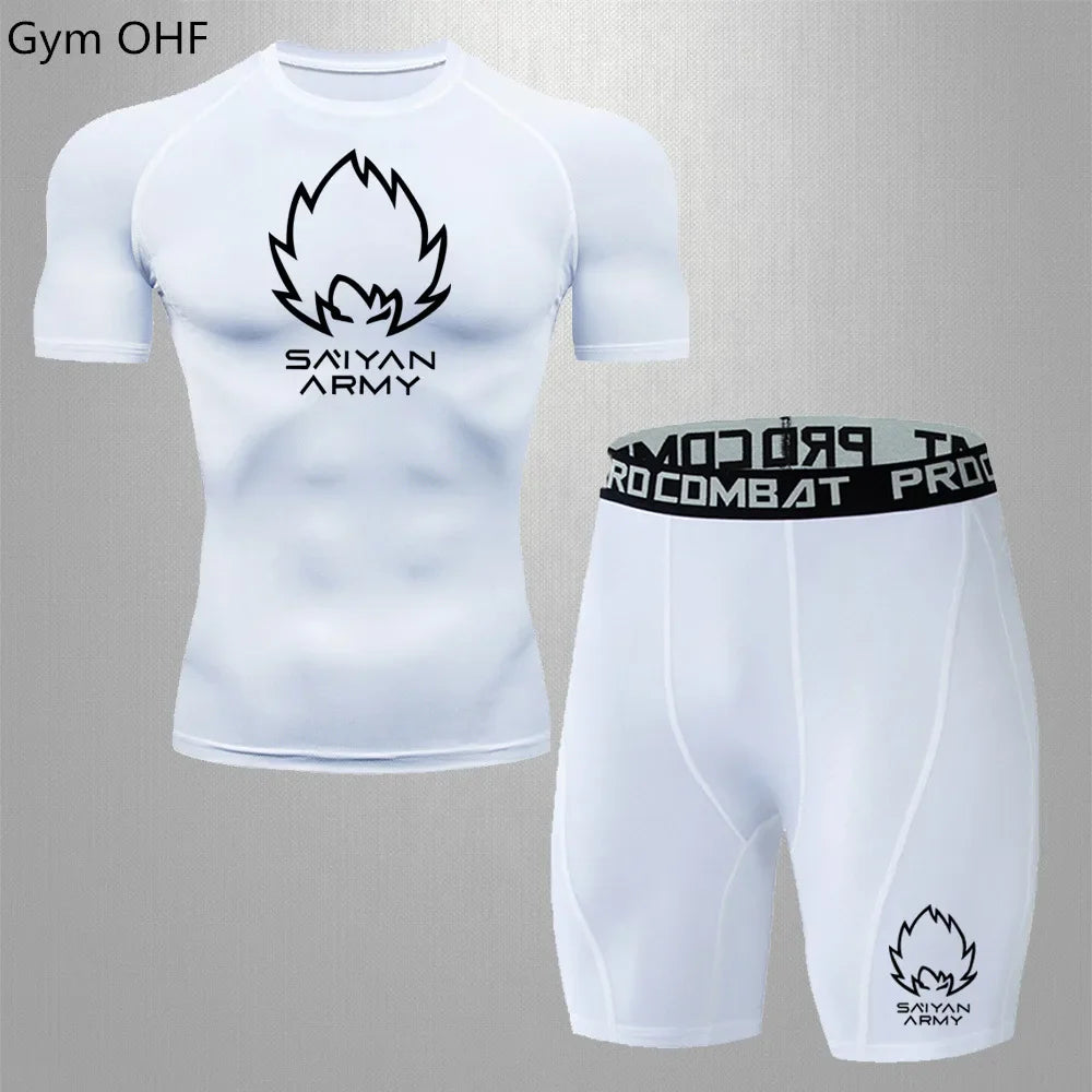 Conjunto Compressão DryFit Dragon Ball