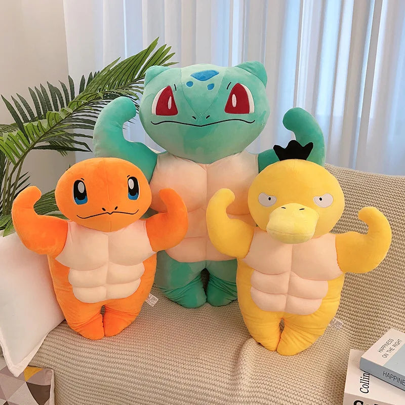 PELUCIA POKEMÓNS MUSCULOSOS MAROMBA