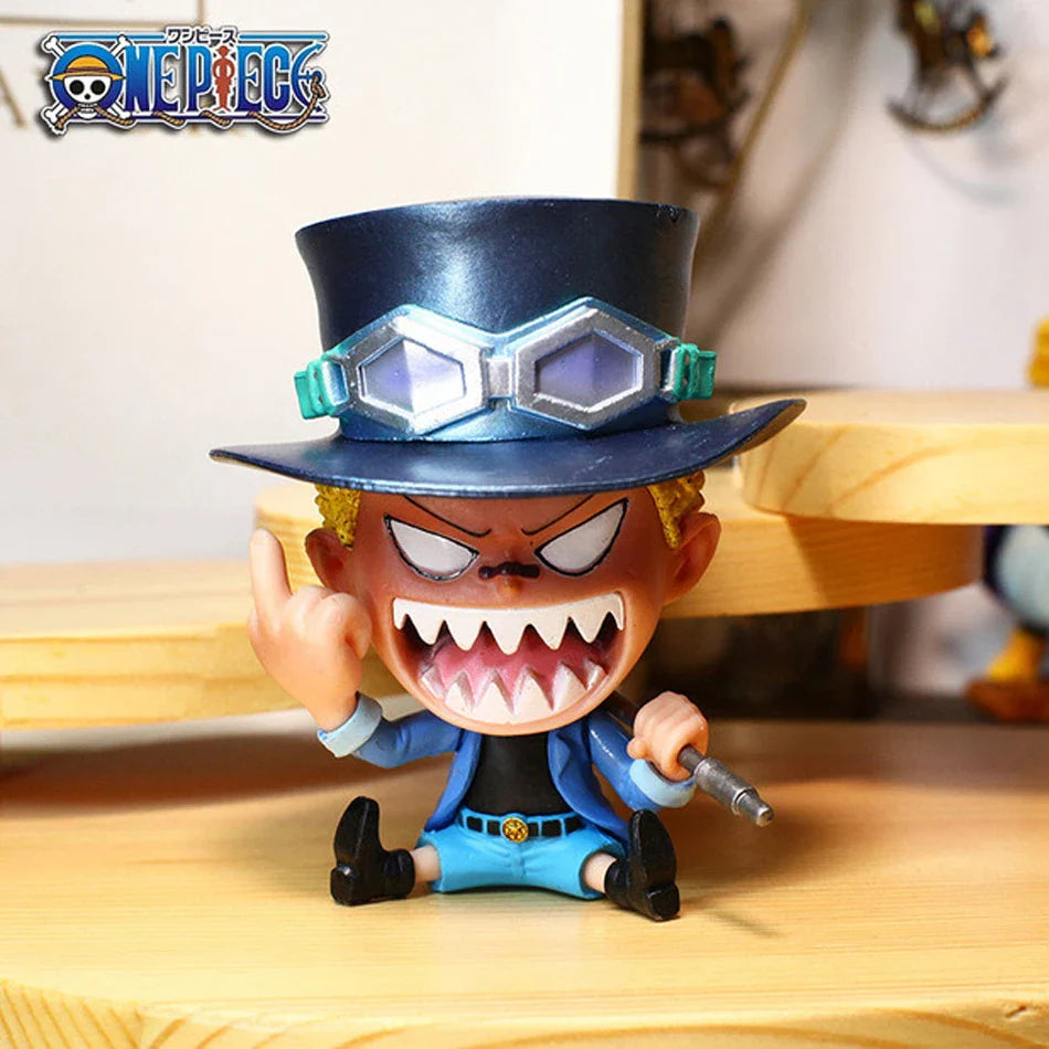 BONECOS - (ONE PIECE) PEQUENOS PIRATAS