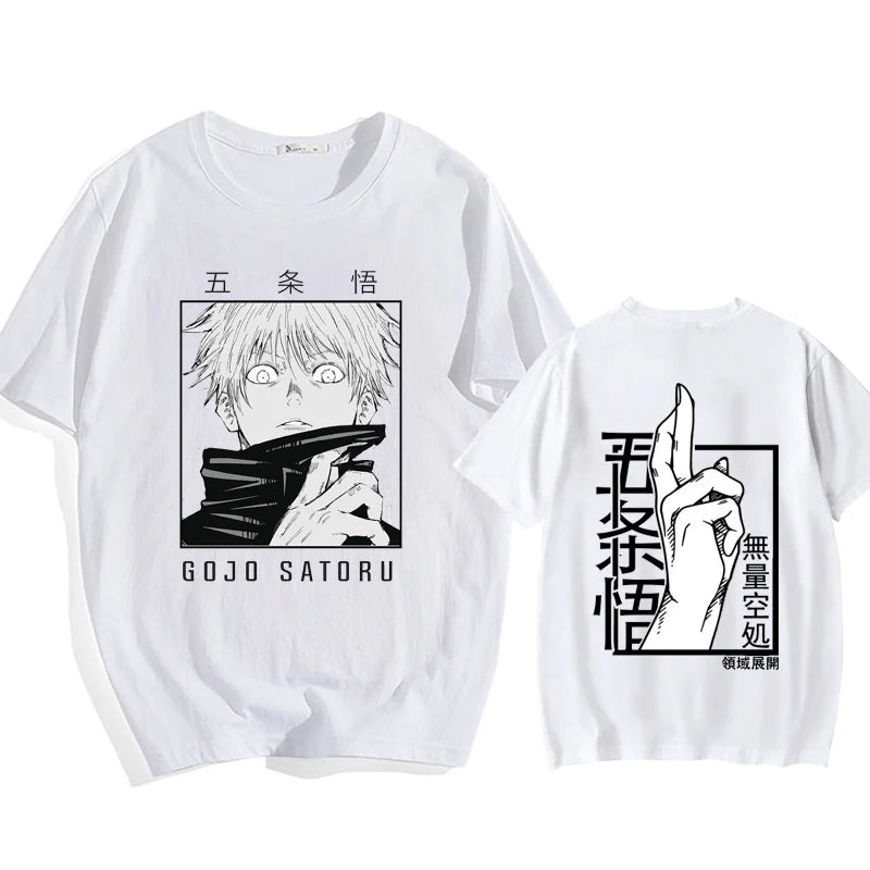 Camisa Expansão de Dominío Gojo Satoru