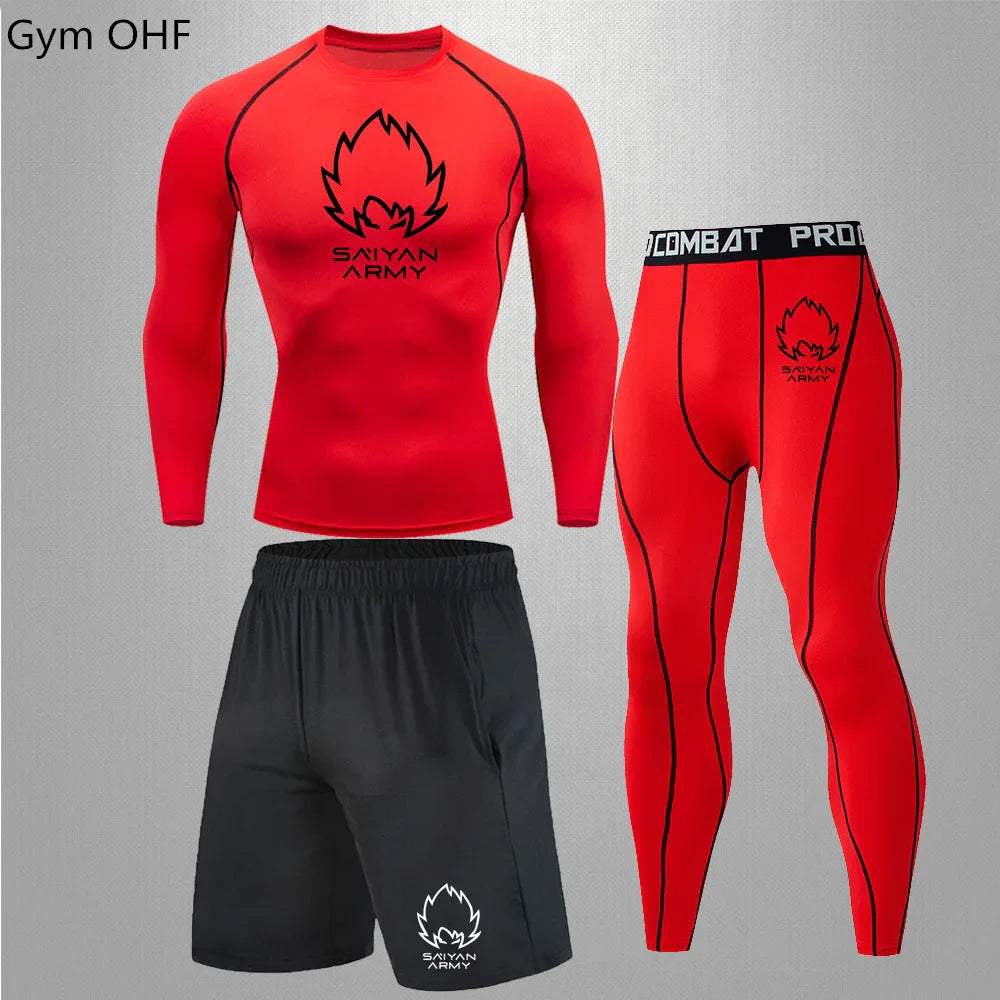 Conjunto Compressão DryFit Dragon Ball