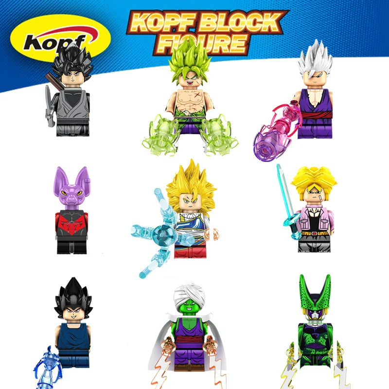 BONECOS (LEGO) DRAGON BALL