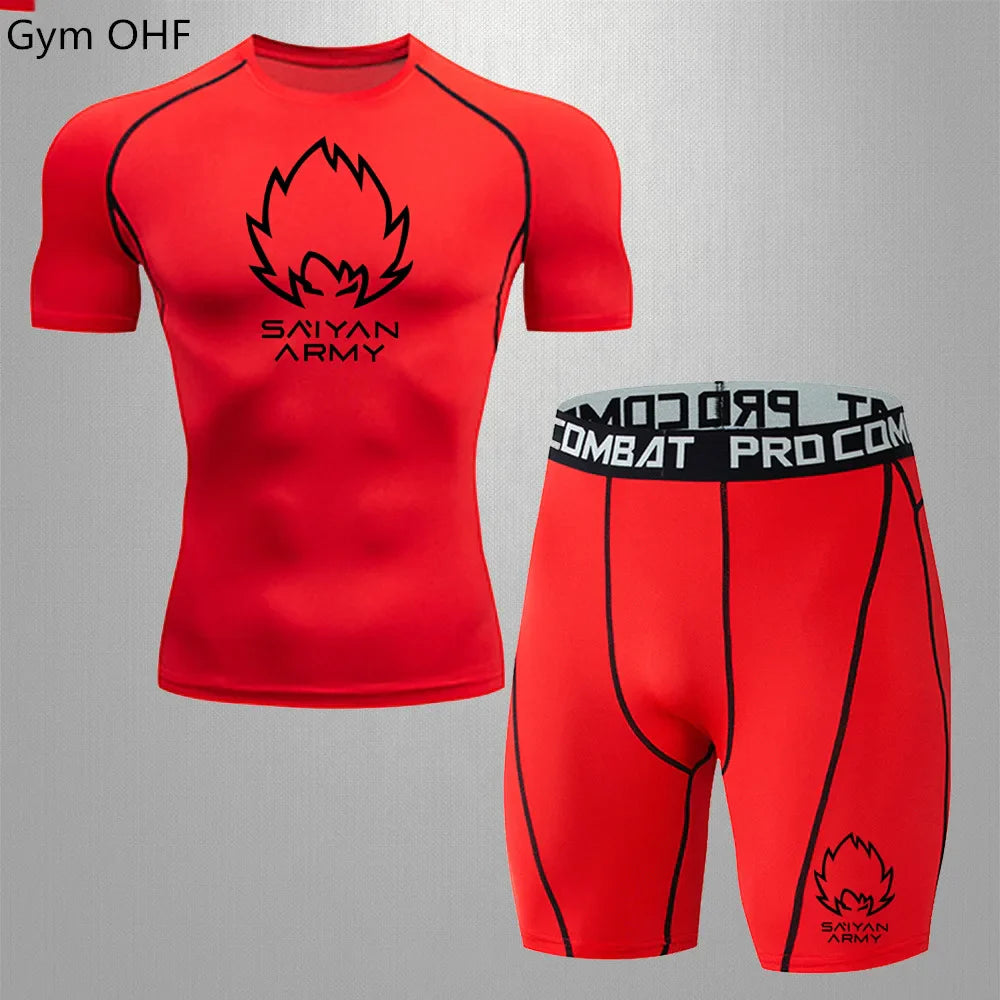 Conjunto Compressão DryFit Dragon Ball