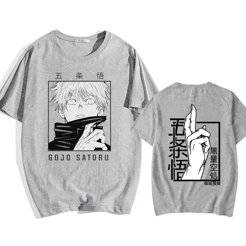 Camisa Expansão de Dominío Gojo Satoru