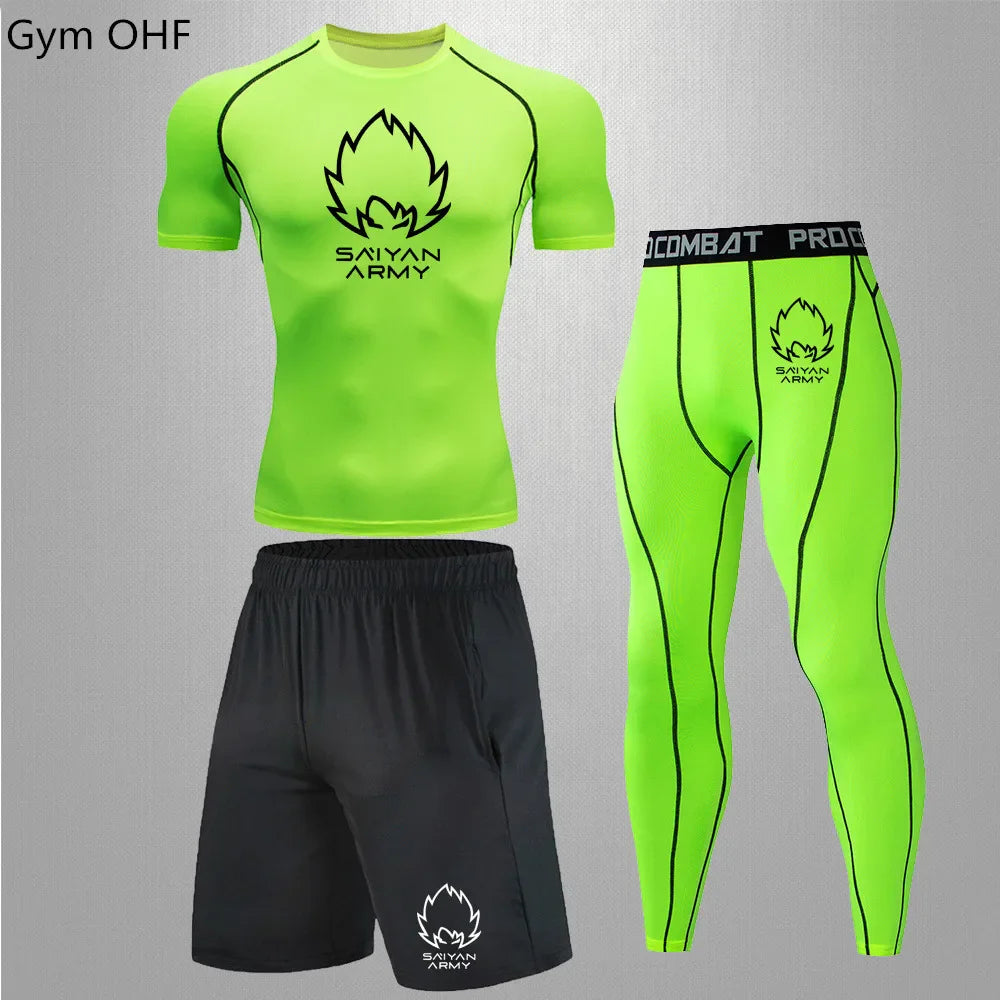 Conjunto Compressão DryFit Dragon Ball