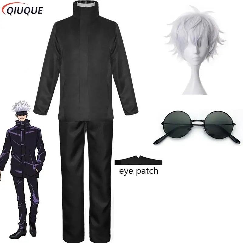 Fantasia Cosplay Adulto e Infantil Gojo Satoru