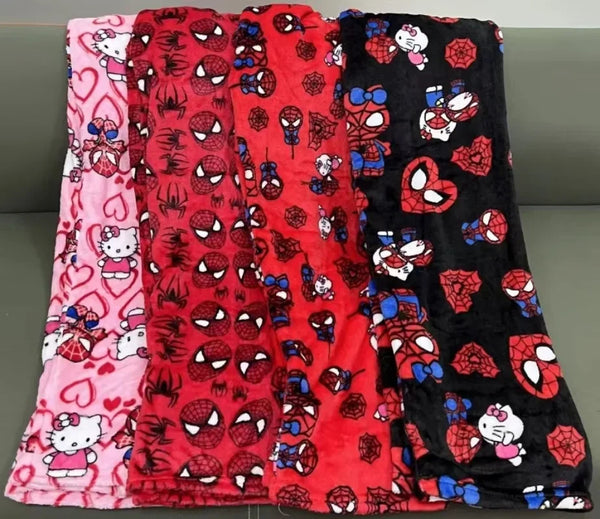 Calça Soft Y2K Spider-Man & Hello Kitty