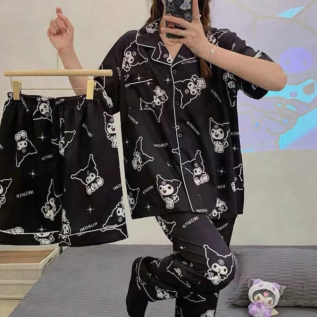 PIJAMA KUROMI TREVOSO, MANGAS LONGAS