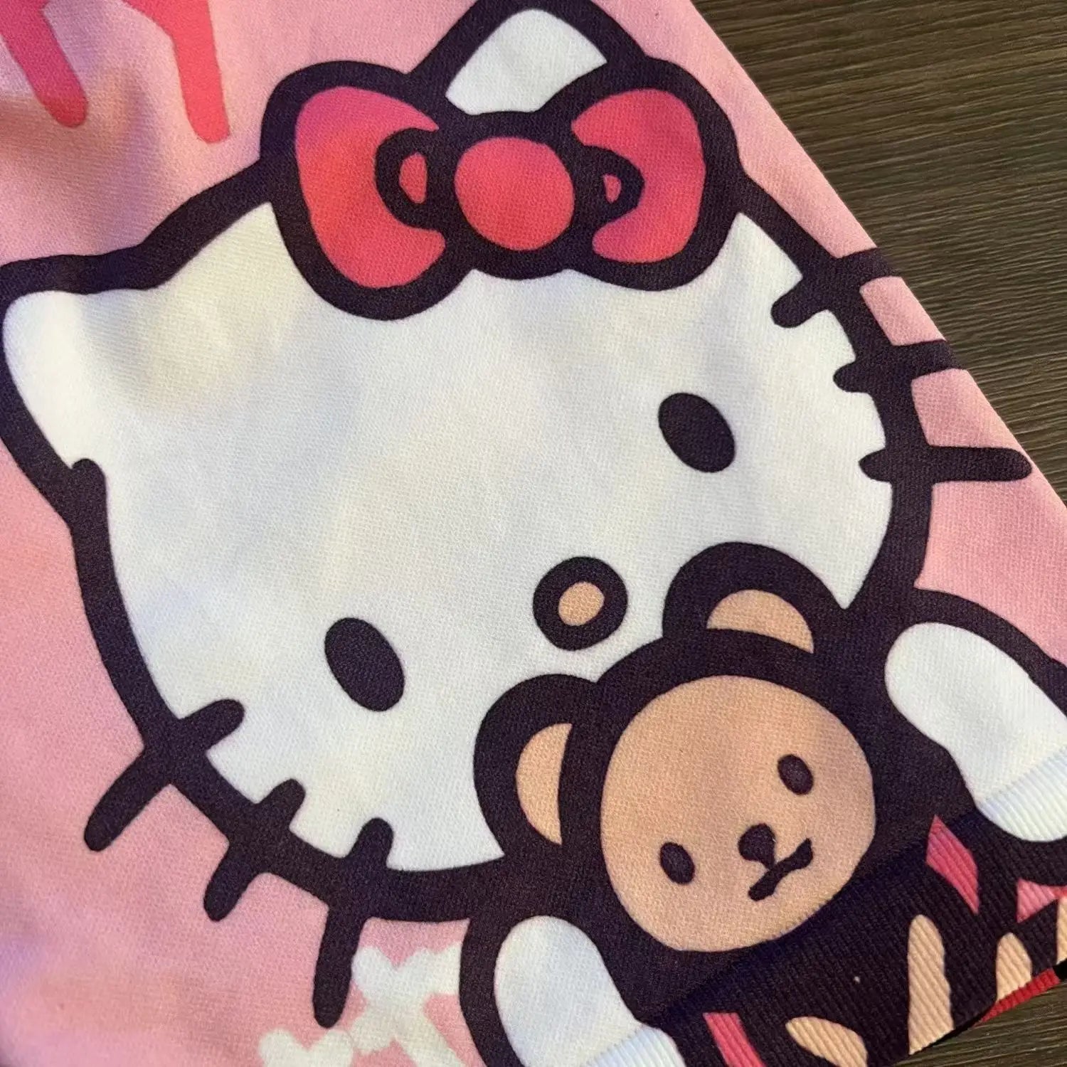 Shorts de Treino Hello Kitty Kawaii