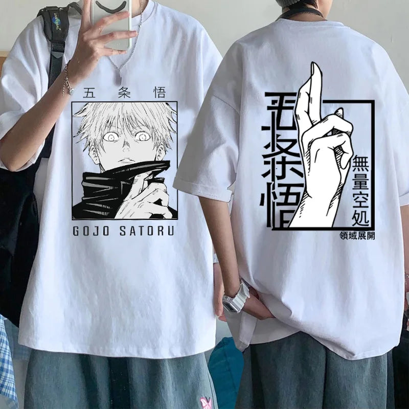 Camisa Expansão de Dominío Gojo Satoru