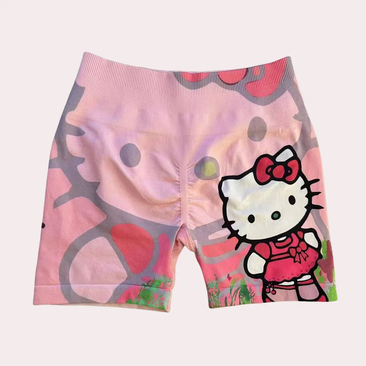 Shorts de Treino Hello Kitty Kawaii