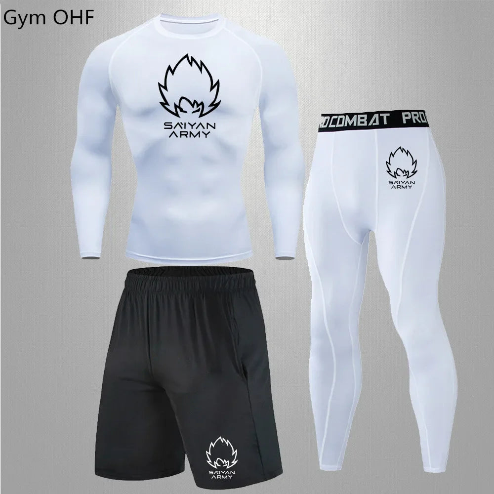 Conjunto Compressão DryFit Dragon Ball