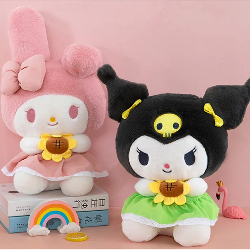 Pelúcia My Melody x Kuromi Girassol