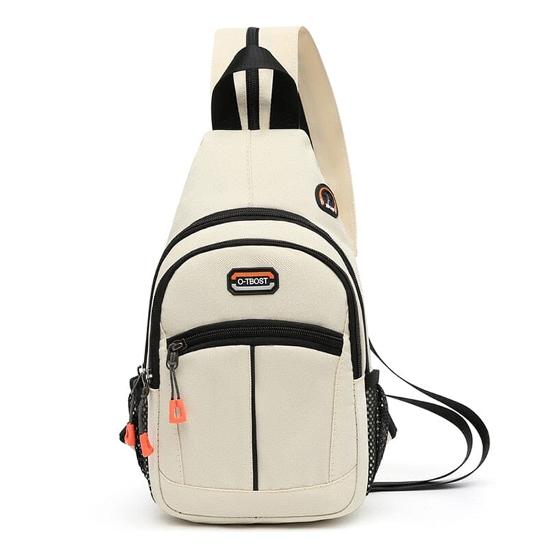 Acqua Bag - Mochila Compacta de Ombro Fashion Unissex 0365 La Capivara Branco (inteira) 8.1 Polegadas 