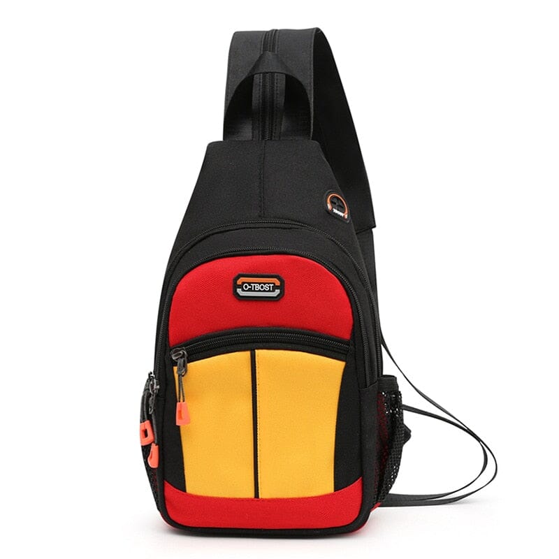 Acqua Bag - Mochila Compacta de Ombro Fashion Unissex 0365 La Capivara Preto (Mix) 8.1 Polegadas 