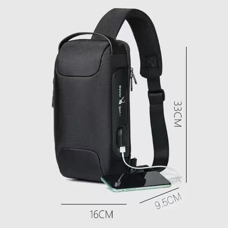 Action Bag - Mochila Compacta USB Resistente a Agua 0463 La Capivara 