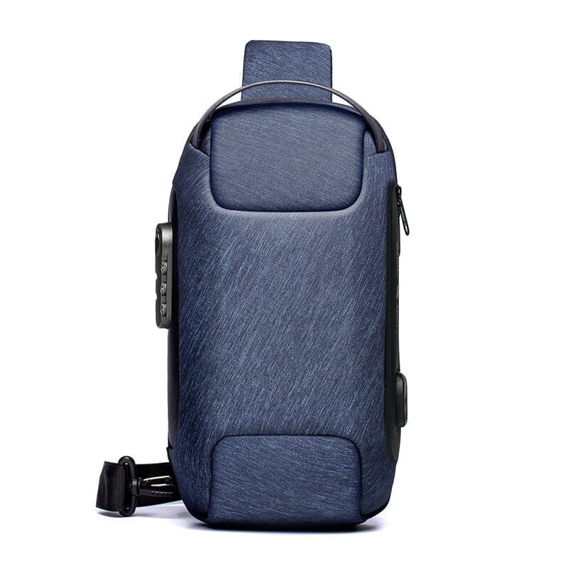 Action Bag - Mochila Compacta USB Resistente a Agua 0463 La Capivara Azul 