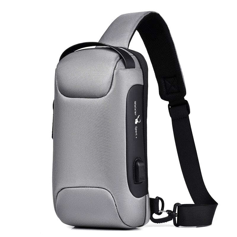 Action Bag - Mochila Compacta USB Resistente a Agua 0463 La Capivara Cinza 