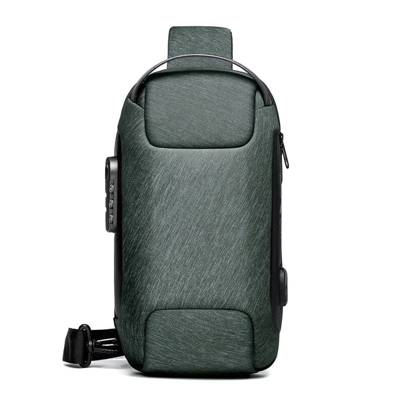 Action Bag - Mochila Compacta USB Resistente a Agua 0463 La Capivara Verde 